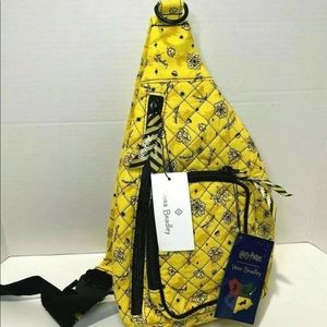 Harry Potter Hufflepuff Sling Backpack by Vera Bradley
